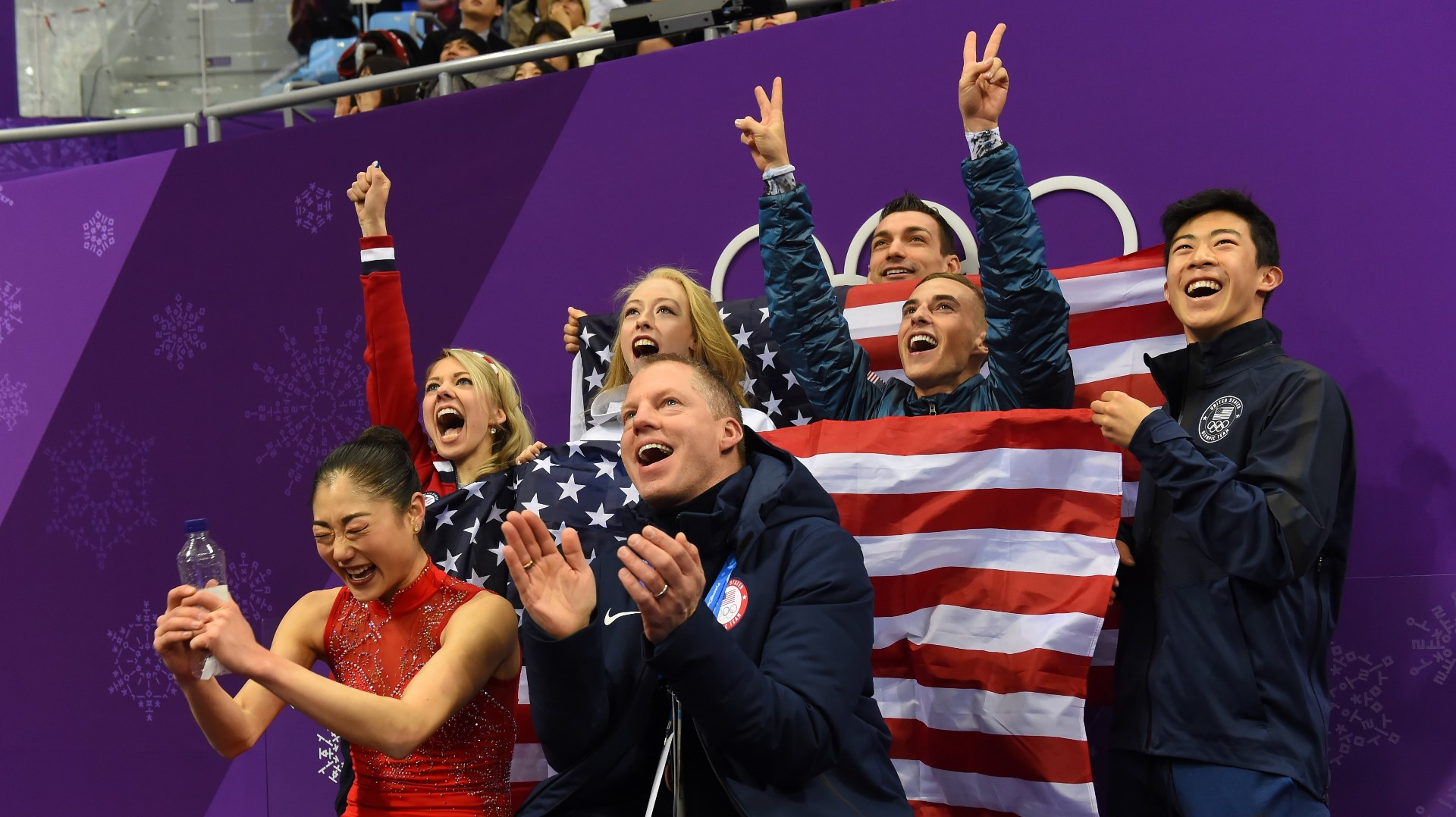 USA wins bronze in Olympic team figure skating